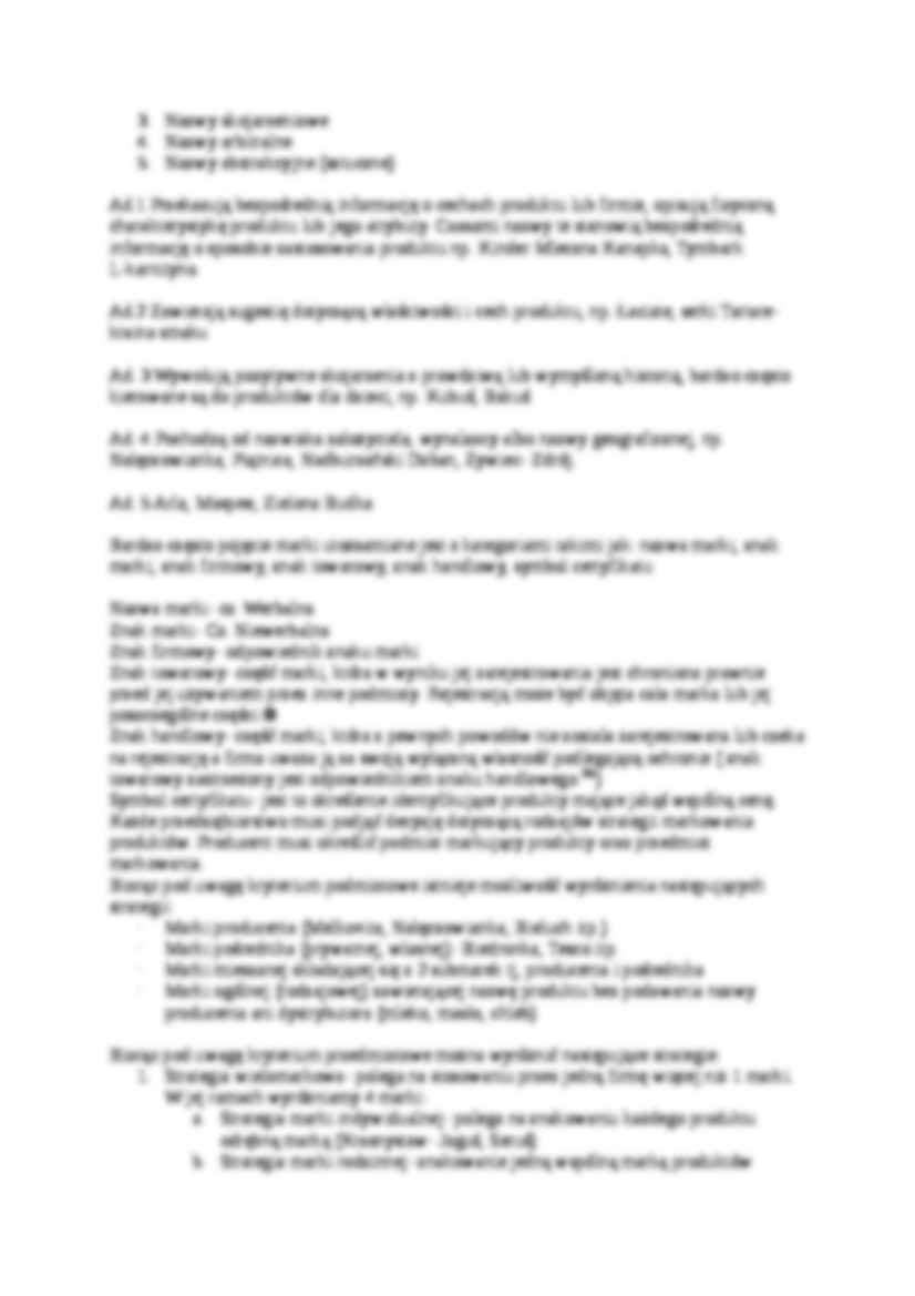 Wykład - marka, sem IV - strona 2