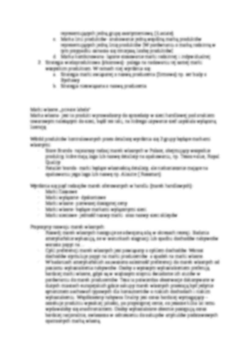 Wykład - marka, sem IV - strona 3