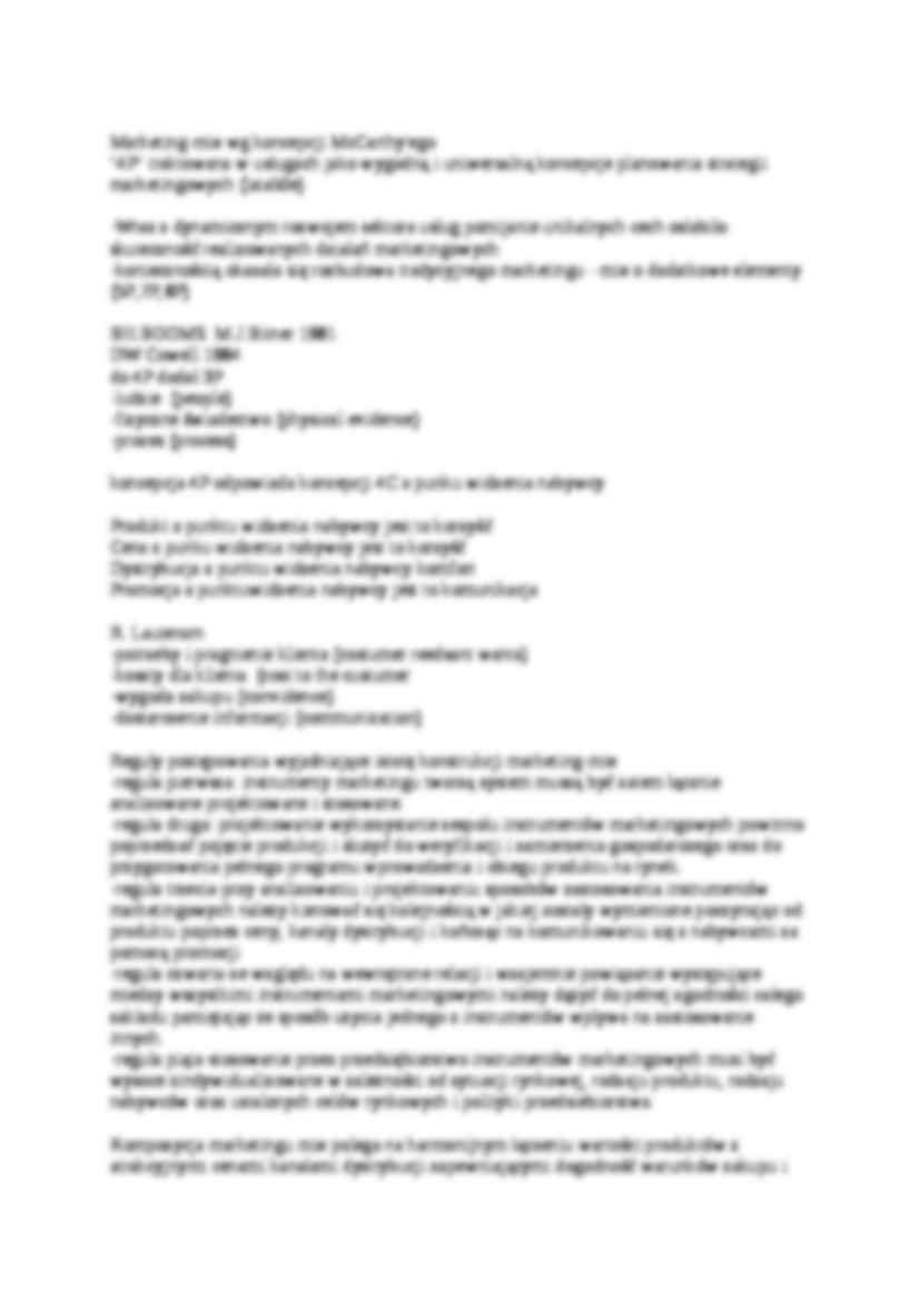 Wykład o marketingu, sem IV - strona 2