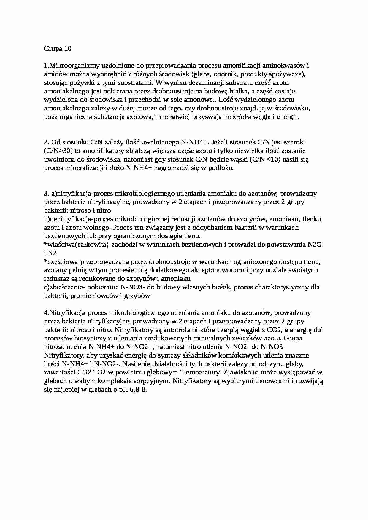 Kolokwium biochemia, sem III - strona 1