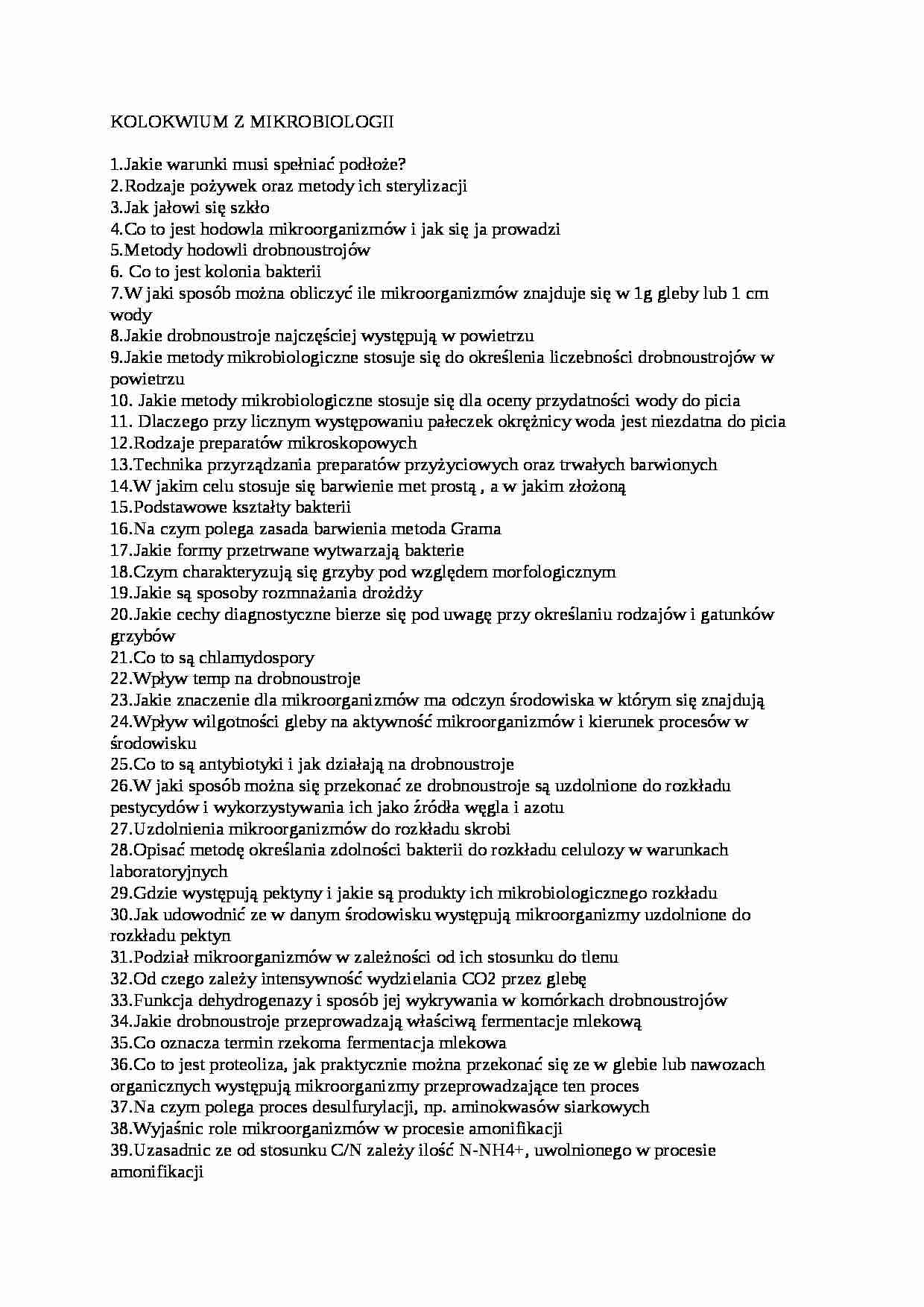 Pytania na kolokwium, sem III - strona 1