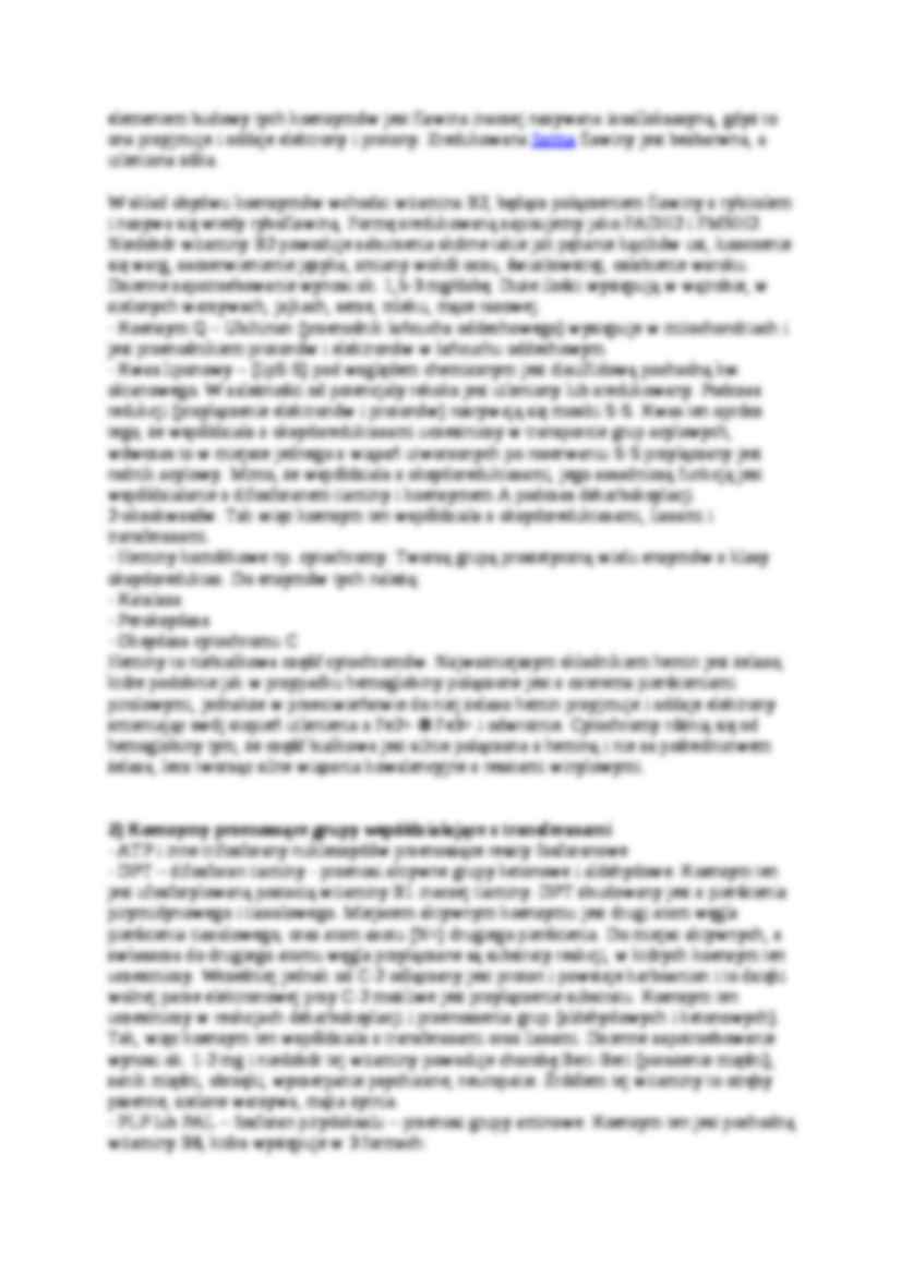 Koenzymy i witaminy - wykład, sem III - strona 2