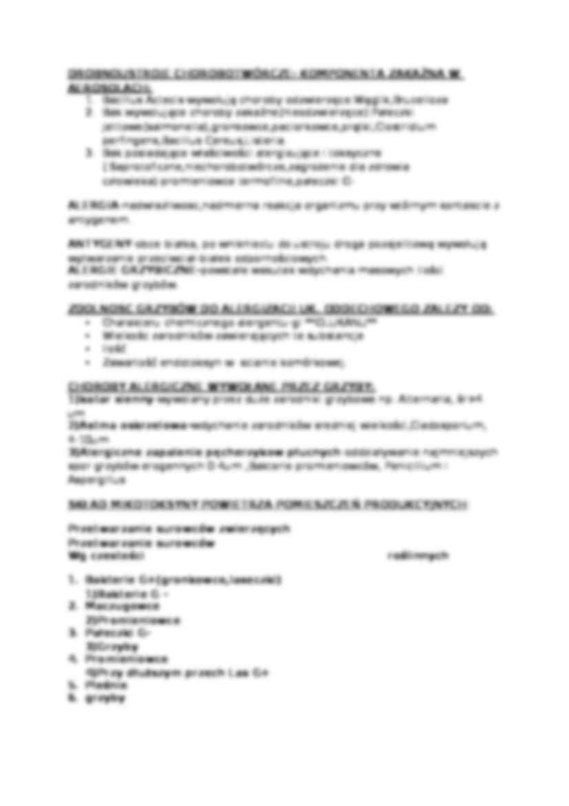 Aerosol biologiczny - wykład, sem III - strona 2