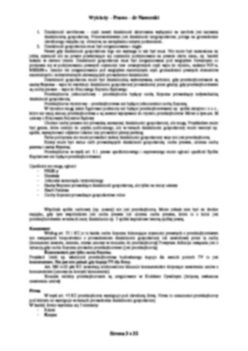 PRAWO CYWILNE - wykład 2 semestr - strona 3