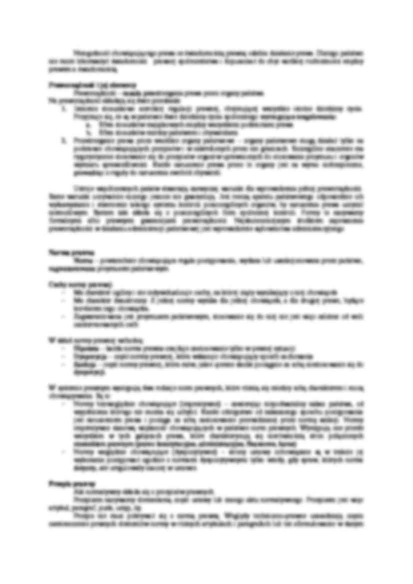 OGÓLNE WIADOMOŚCI O PRAWIE - wykład 2 semestr - strona 2