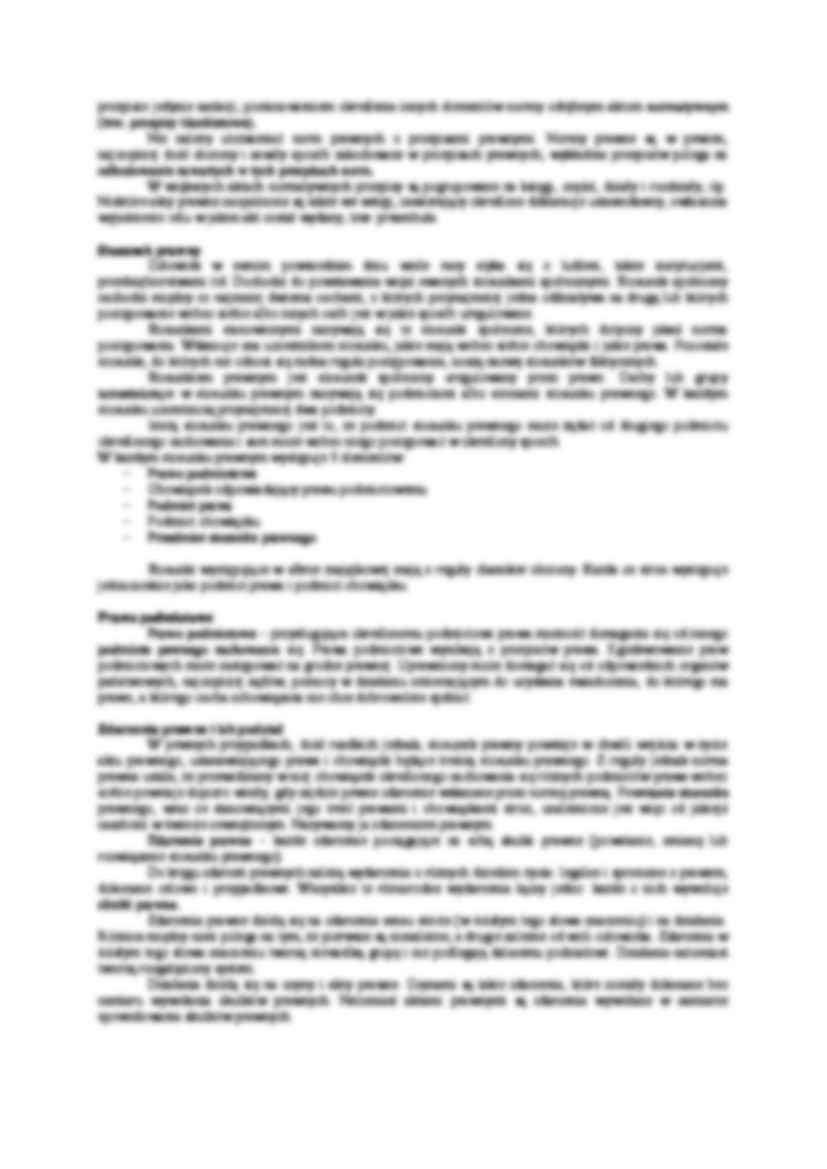 OGÓLNE WIADOMOŚCI O PRAWIE - wykład 2 semestr - strona 3
