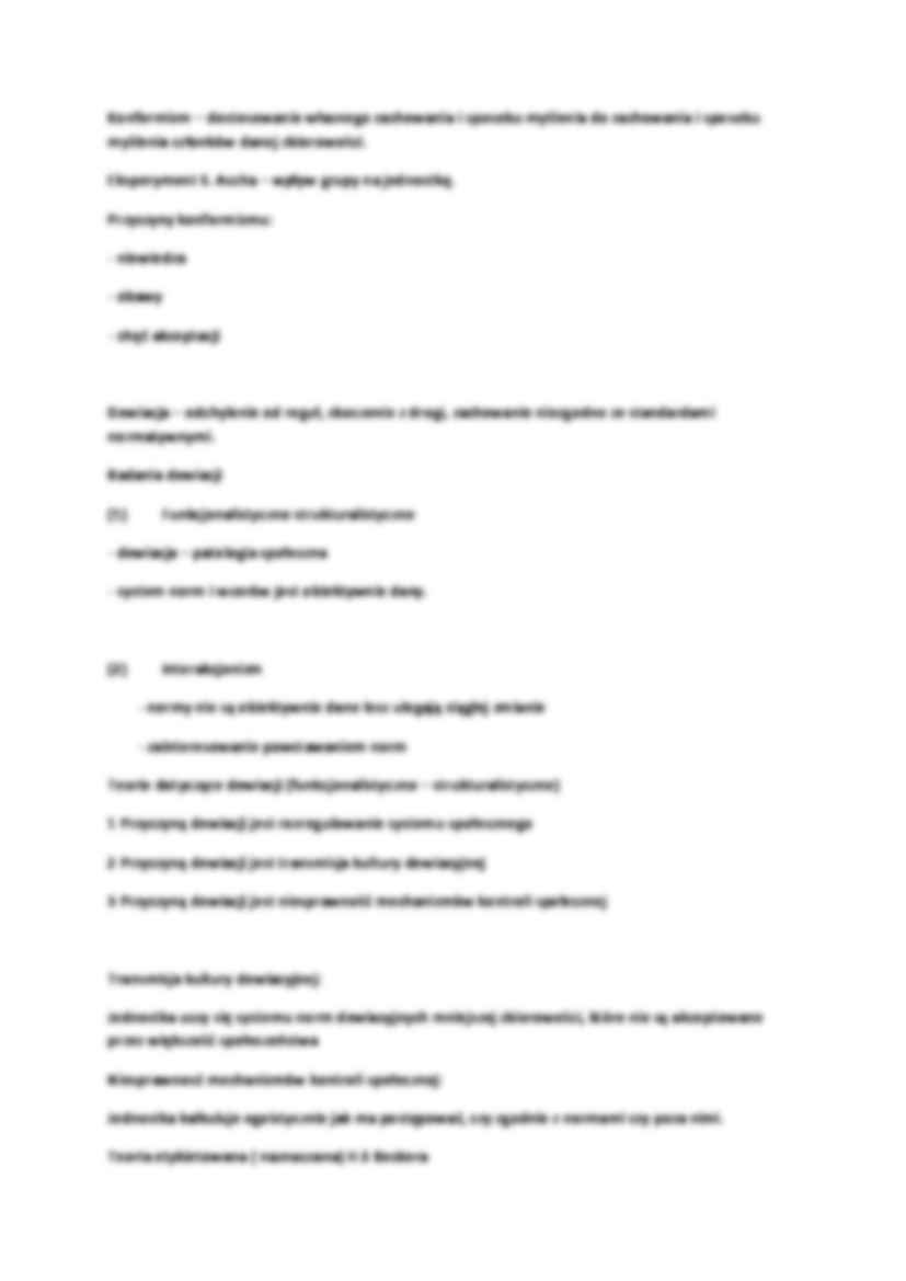 Dewiacje - notatki 2 semestr - strona 2