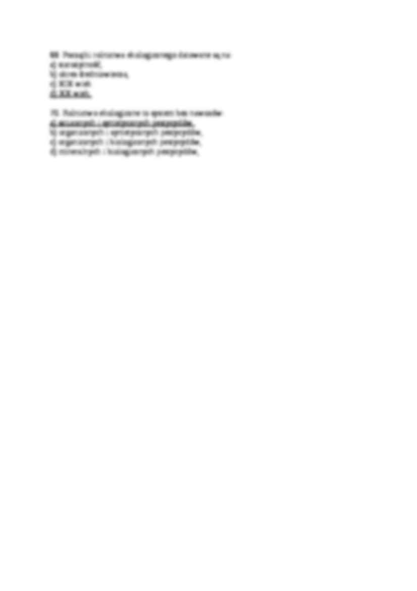 Ekologia - egzamin, sem V - Rolnictwo ekologiczne - strona 2