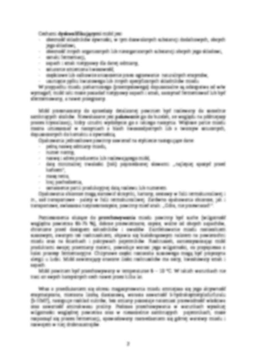 Wykład - ocena towaroznawcza miodu, sem V - strona 2