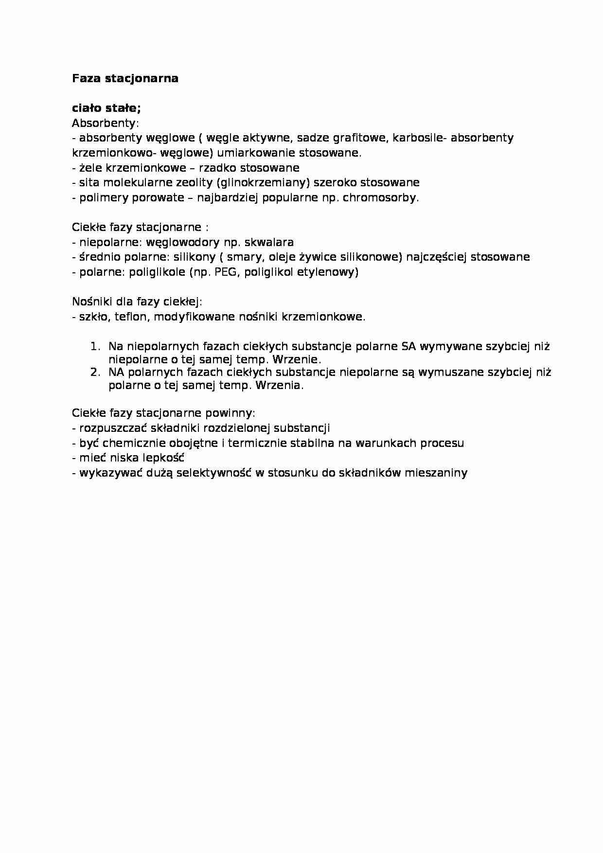 Faza stacjonarna, sem V - strona 1