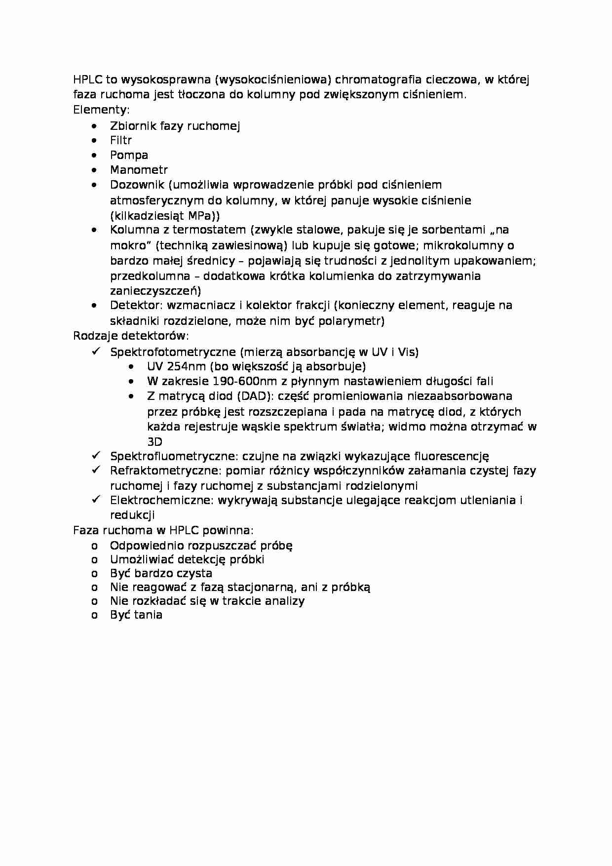 HPLC, sem V - strona 1