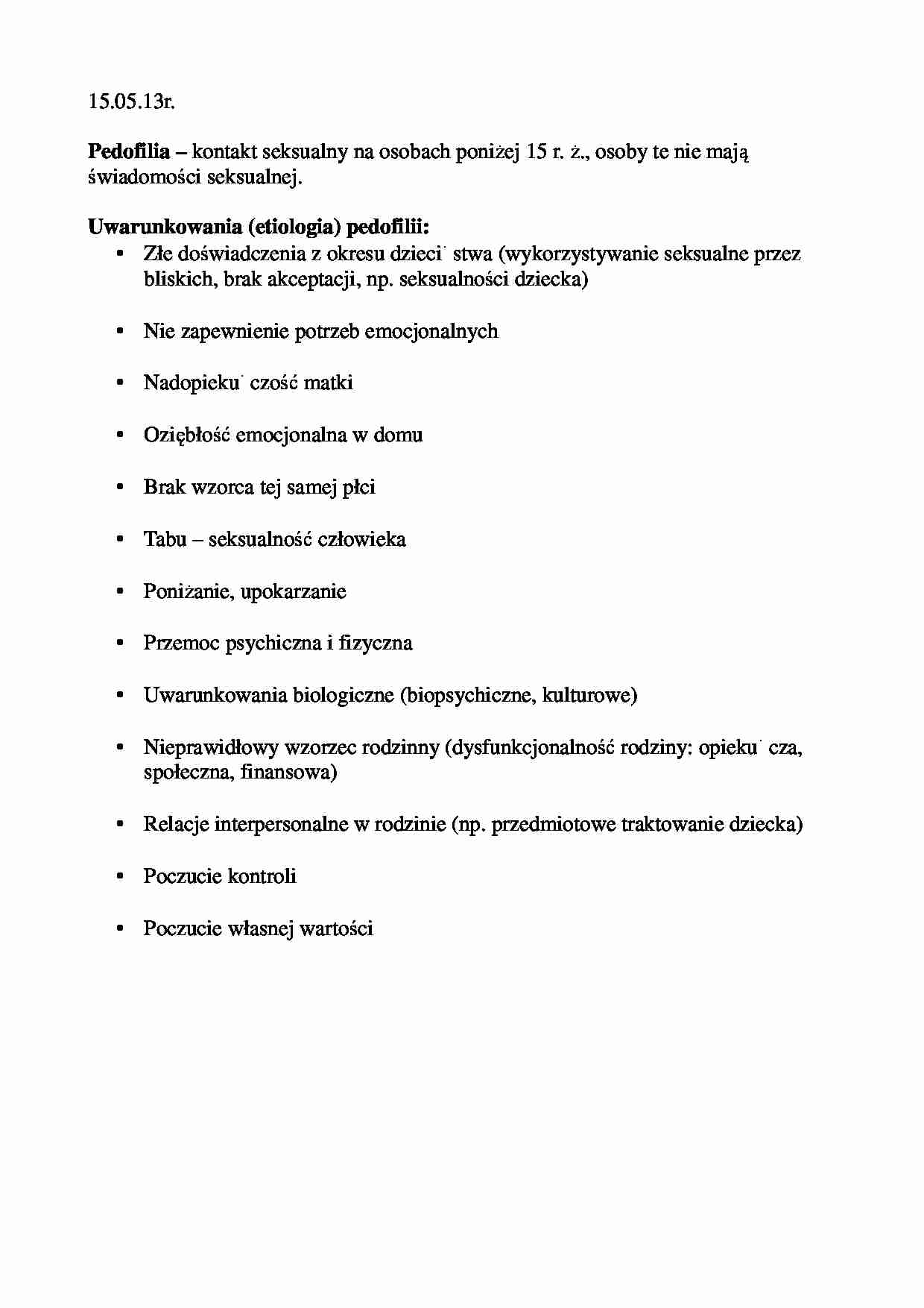 Psychologia  społeczeństwa  i przestępczości - ćwiczenia - strona 1