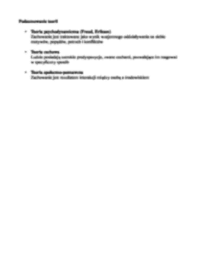 Teorie osobowości - ćwiczenia - strona 3