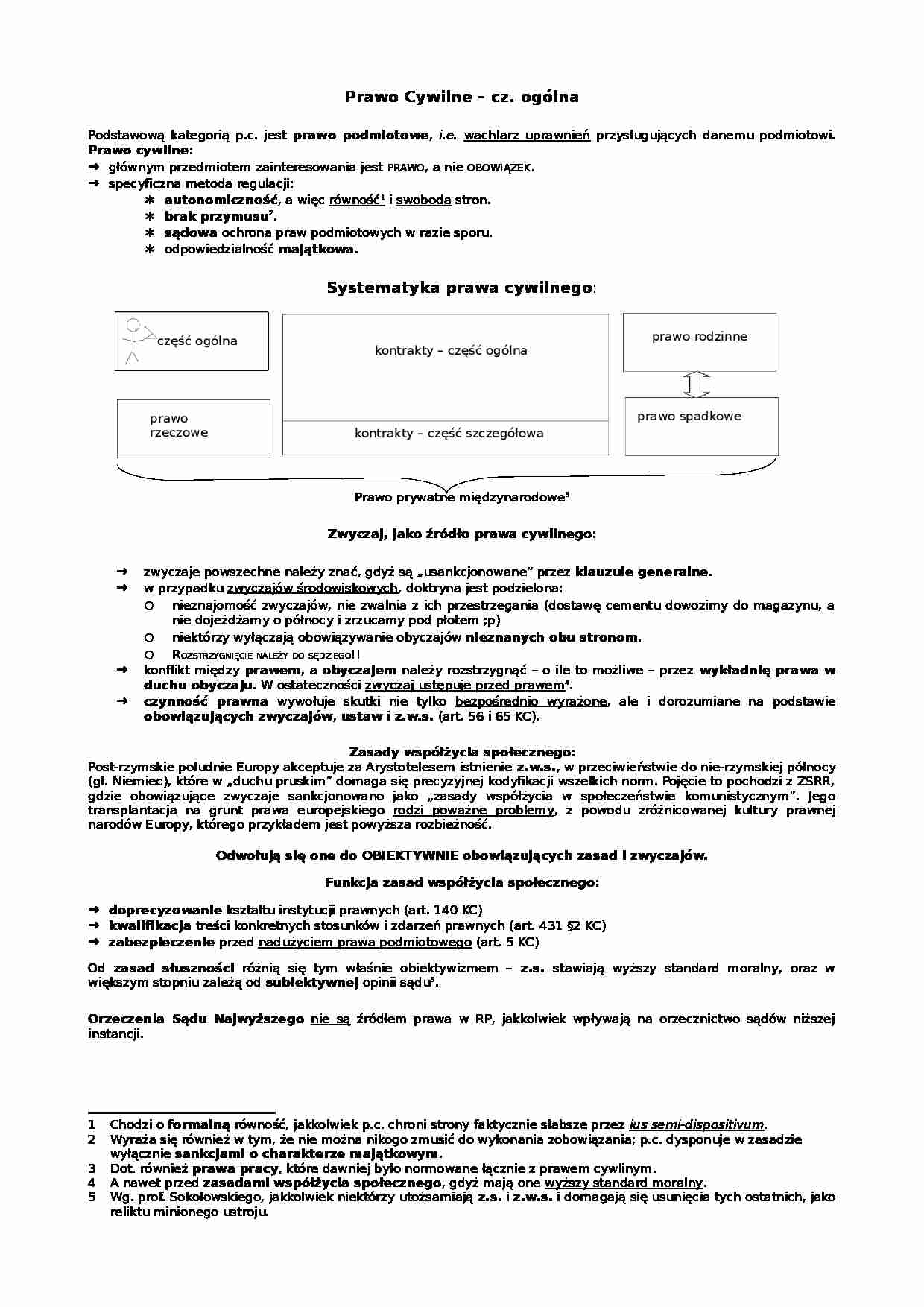 Prawo ogólne - wstęp - strona 1