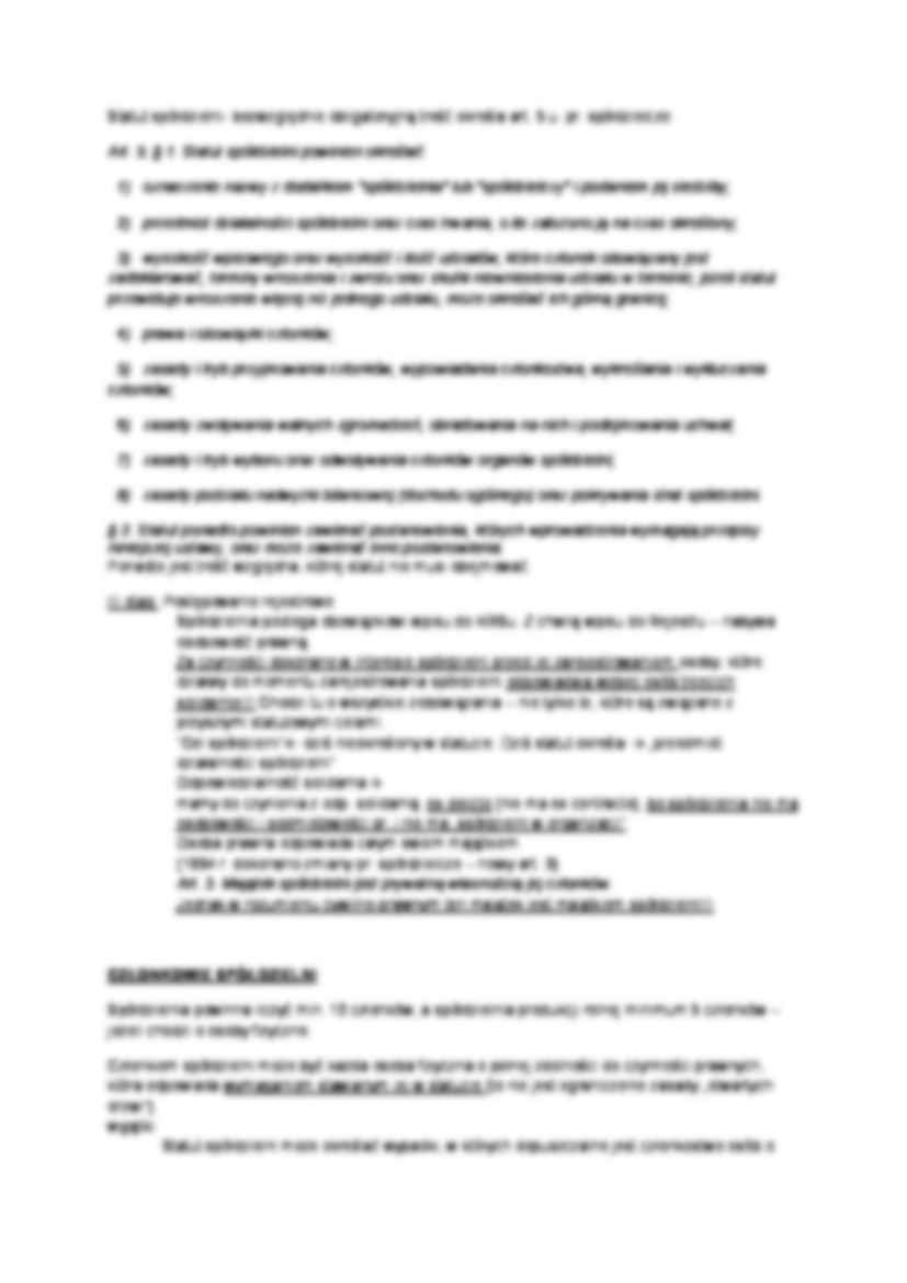 Spółdzielnia - omówienie (II sem) - strona 3