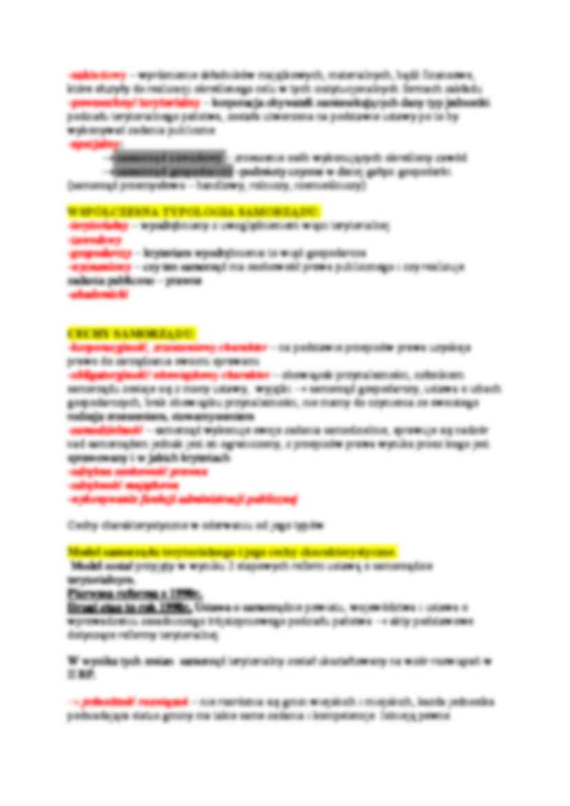 Samorząd - omówienie (II sem) - strona 2