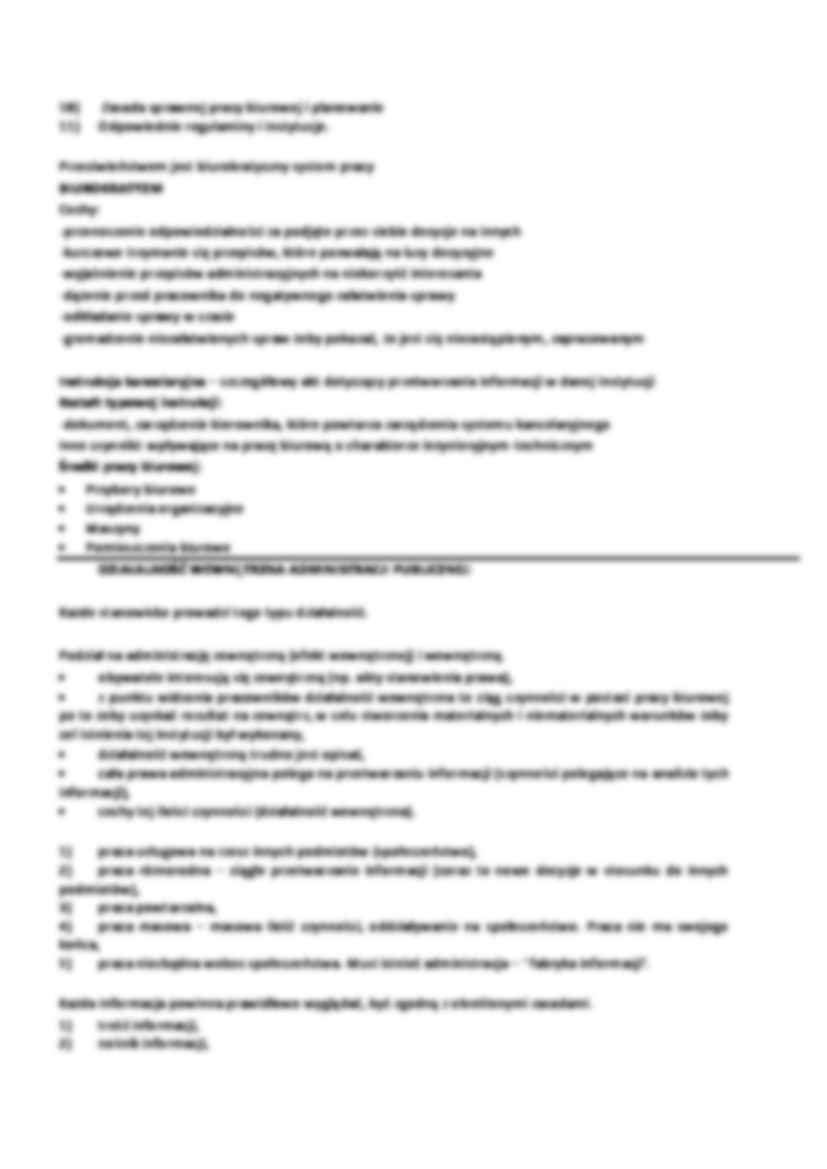 Działalność wewnętrzna administracji - omówienie - strona 2