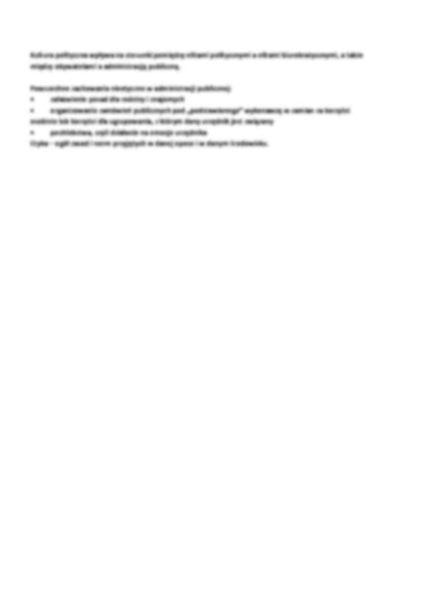 Kultura administrowania - omówienie - strona 2