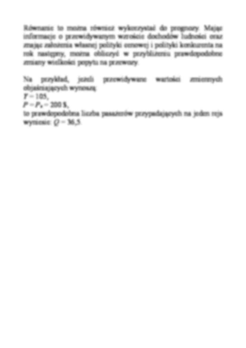 Prognozy popytu i sprzedaży - omówienie - strona 2