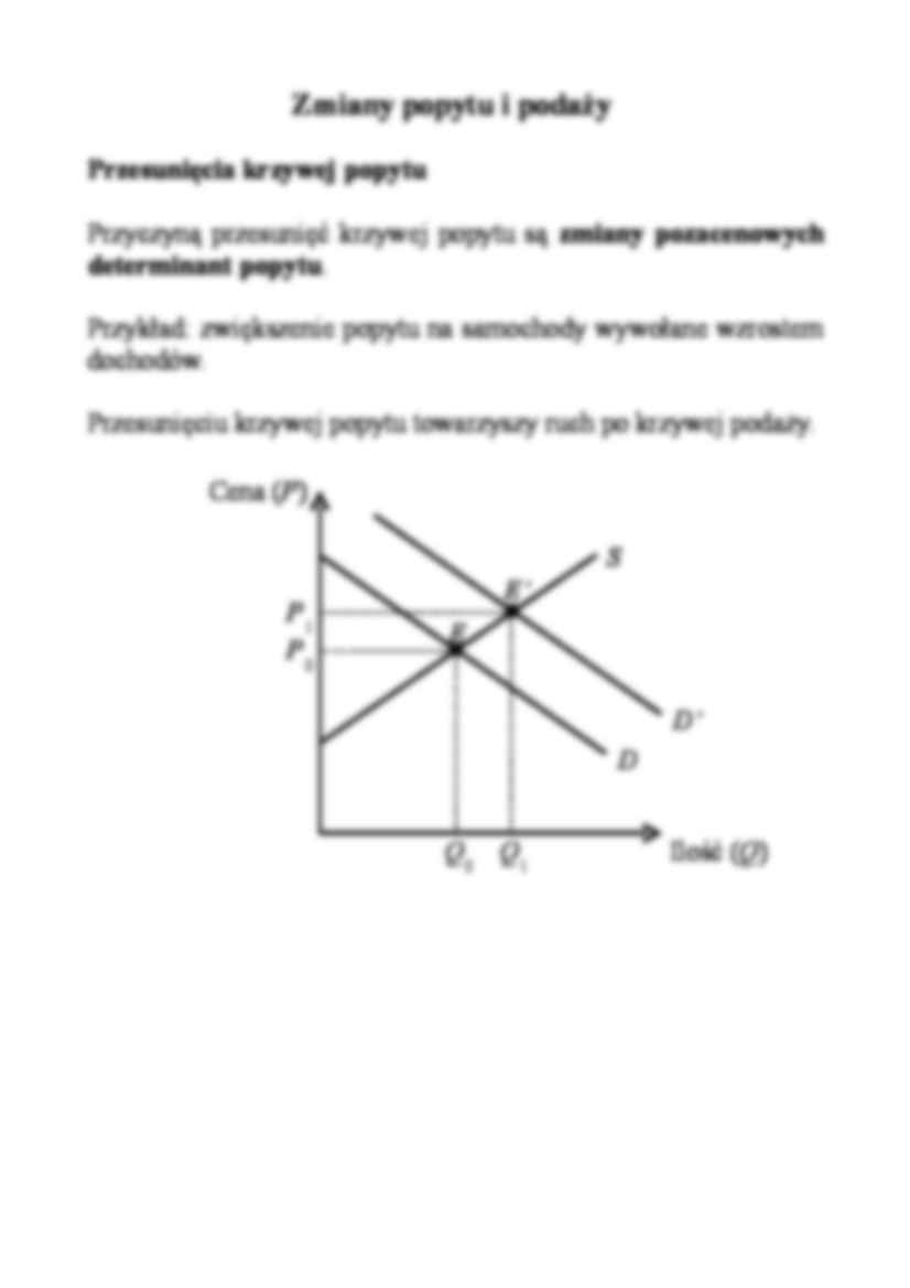 Równowaga rynku - omówienie  - strona 3