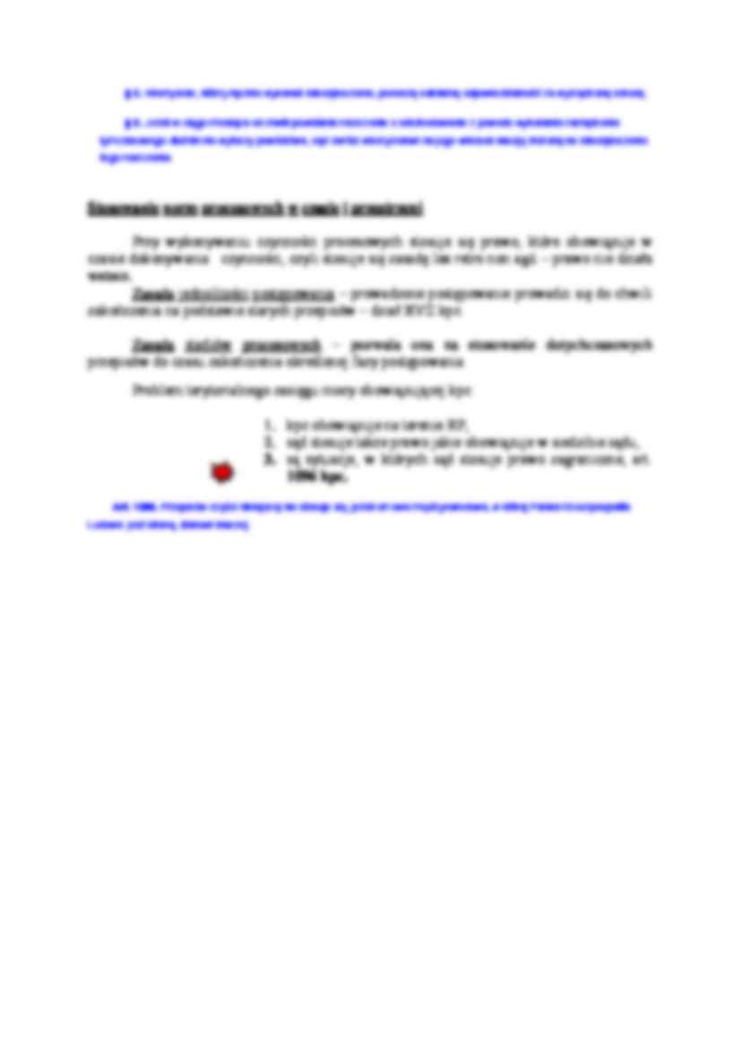 Normy procesowe - omówienie - strona 2