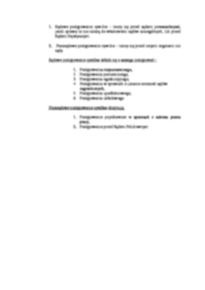 Rodzaje postępowania cywilnego - omówienie - strona 2