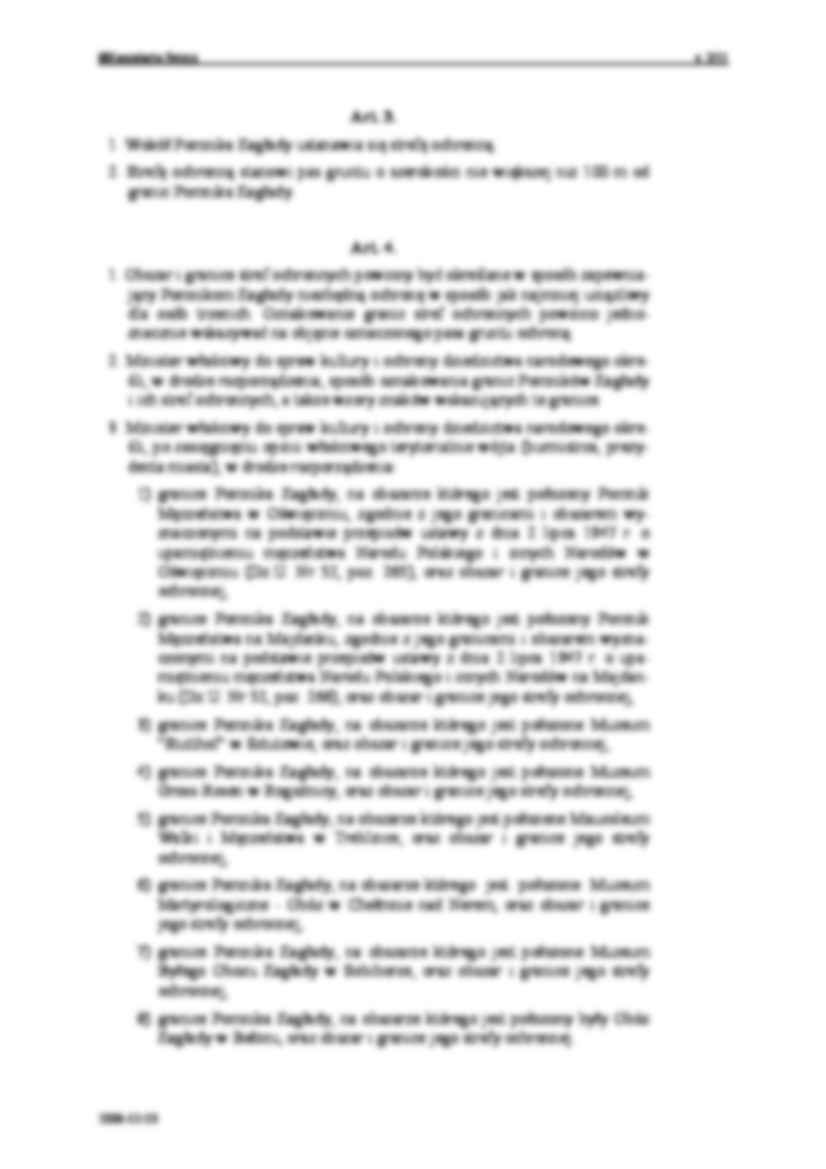 Ochrona terenów byłych hitlerowskich obozów zagłady - omówienie - strona 2