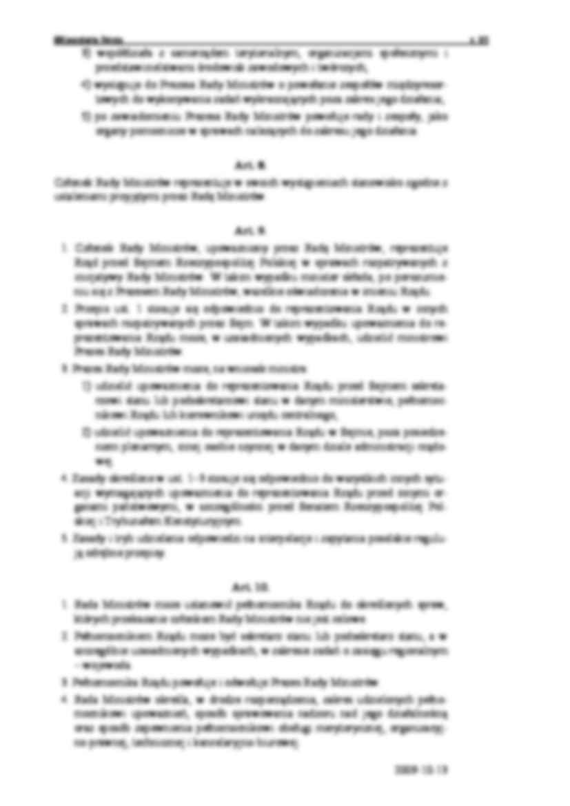 Ustawa o Radzie Ministrów - strona 3