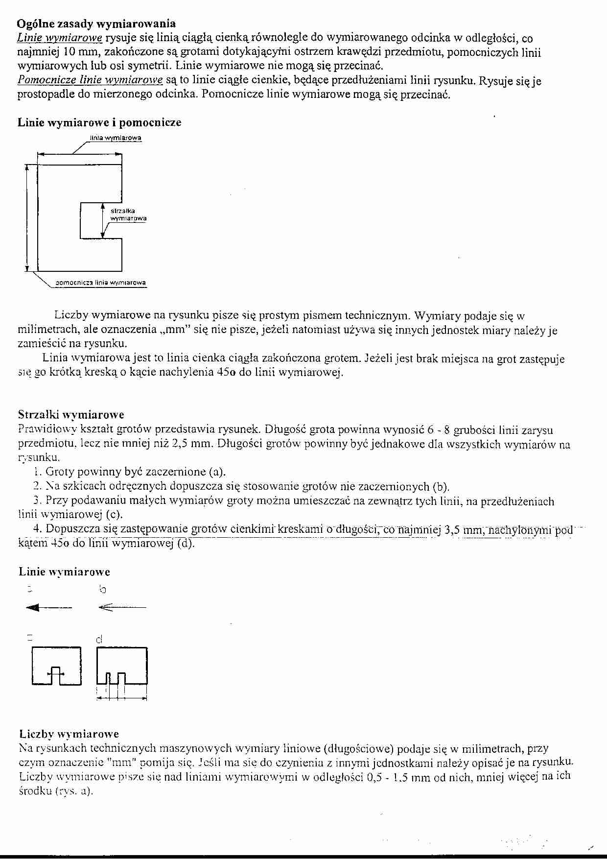 Wymiarowanie - strona 1