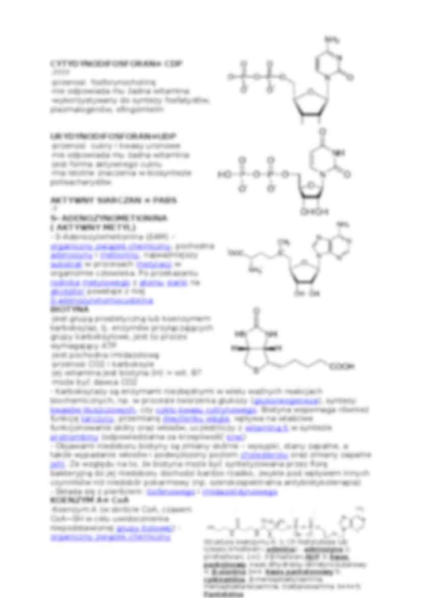 Wykład - koenzymy przenoszące grupy atomów - strona 2