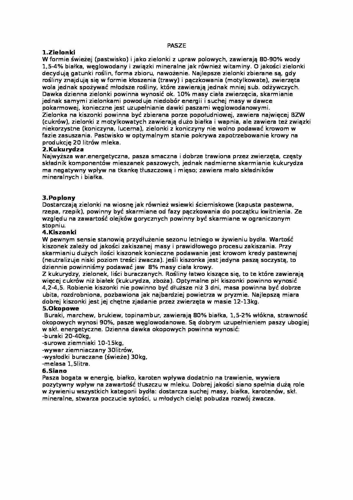 Wykład o paszach, sem II - strona 1