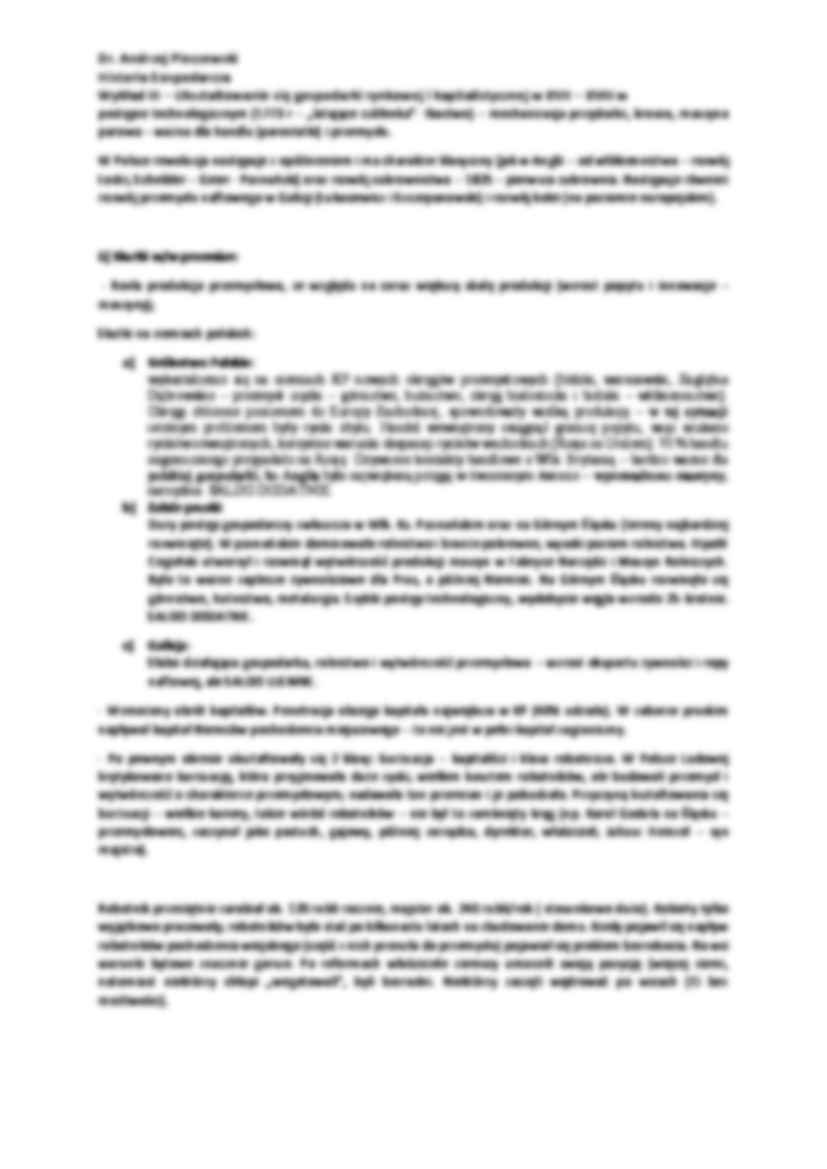 Gospodarka rynkowa i kapitalistyczna w XVII-XVIII w-opracowanie - strona 3