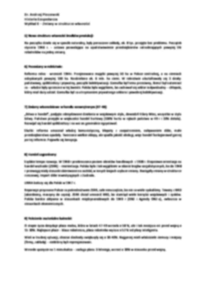 Zmiany w strukturze własności-wykład - strona 3