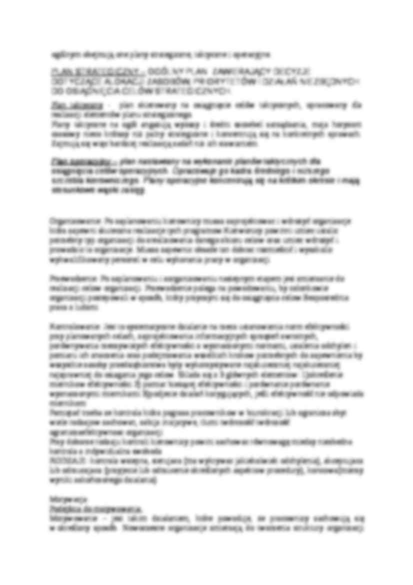 Podstawy Organizacji i Zarządzania - podstawy - pomoce - strona 3