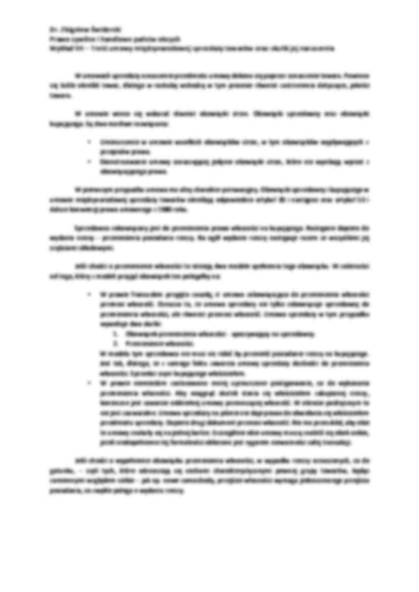  - Tre__ umowy mi_dzynarodowej sprzeda_y towarów oraz skutki jej naruszenia - strona 2