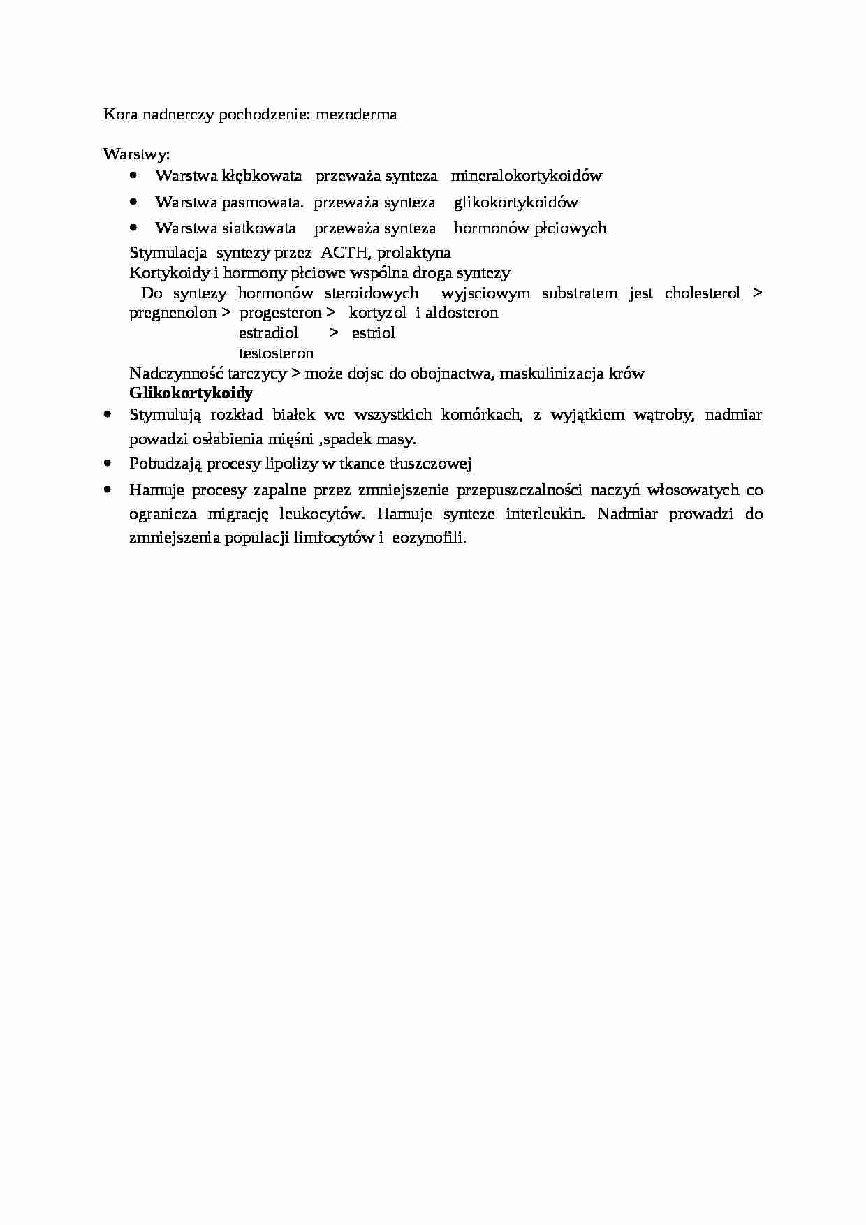 Wykład - kora nadnerczy - strona 1