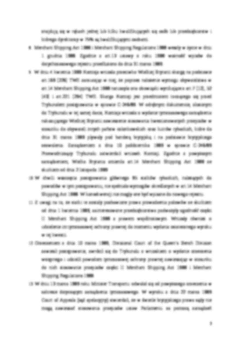 Prawo instytucjonalne Unii Europejskiej - Factortame - strona 3