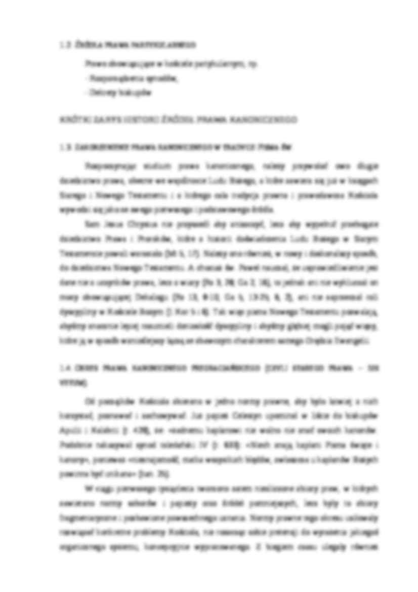 Wprowadzenie do Prawa Kanonicznego - strona 2