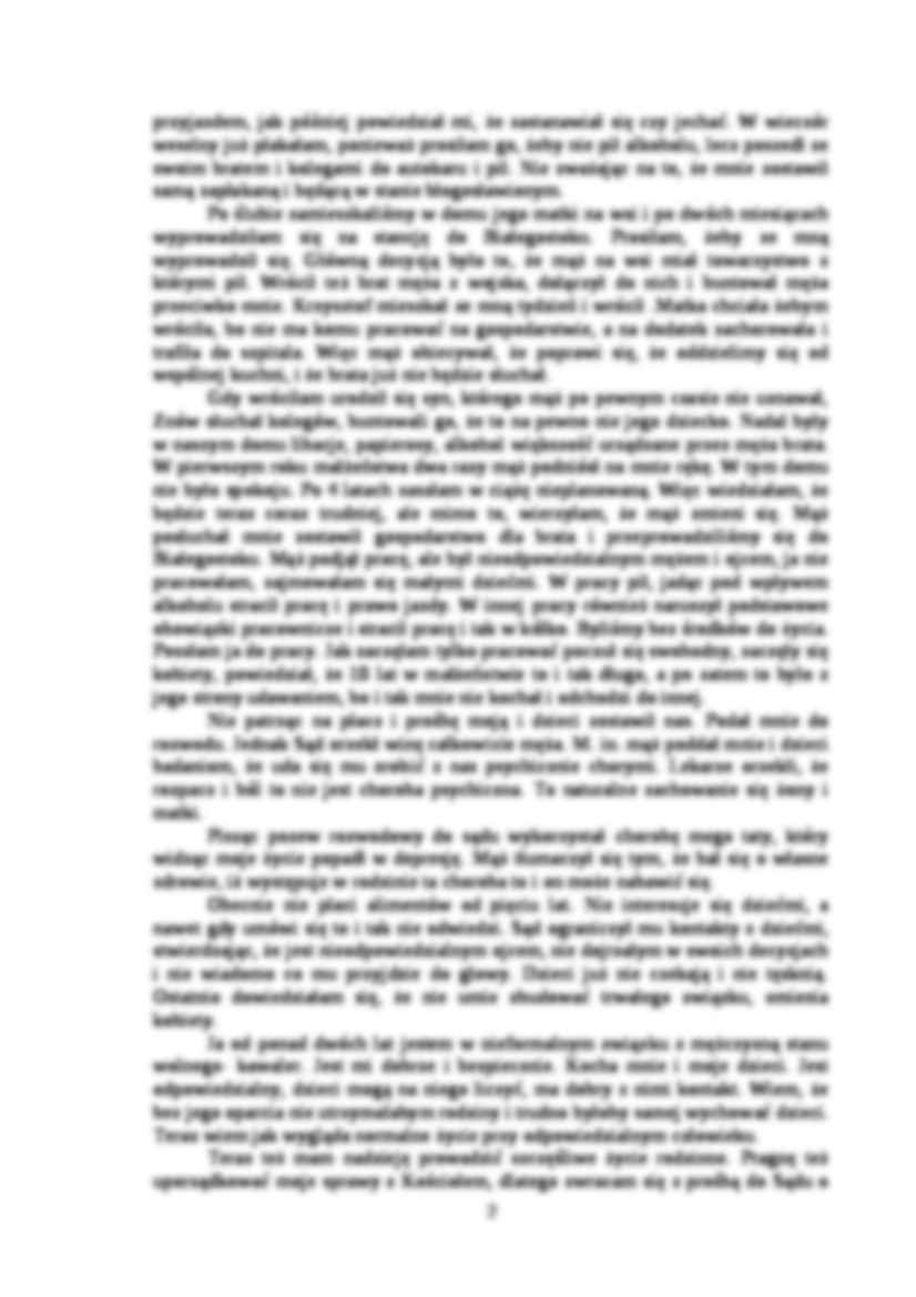 Przykład skargi - Nieważność małżeńska - strona 2