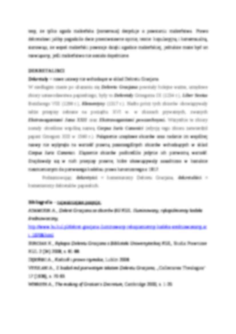 Prawo kanoniczne - omówienie  - strona 3