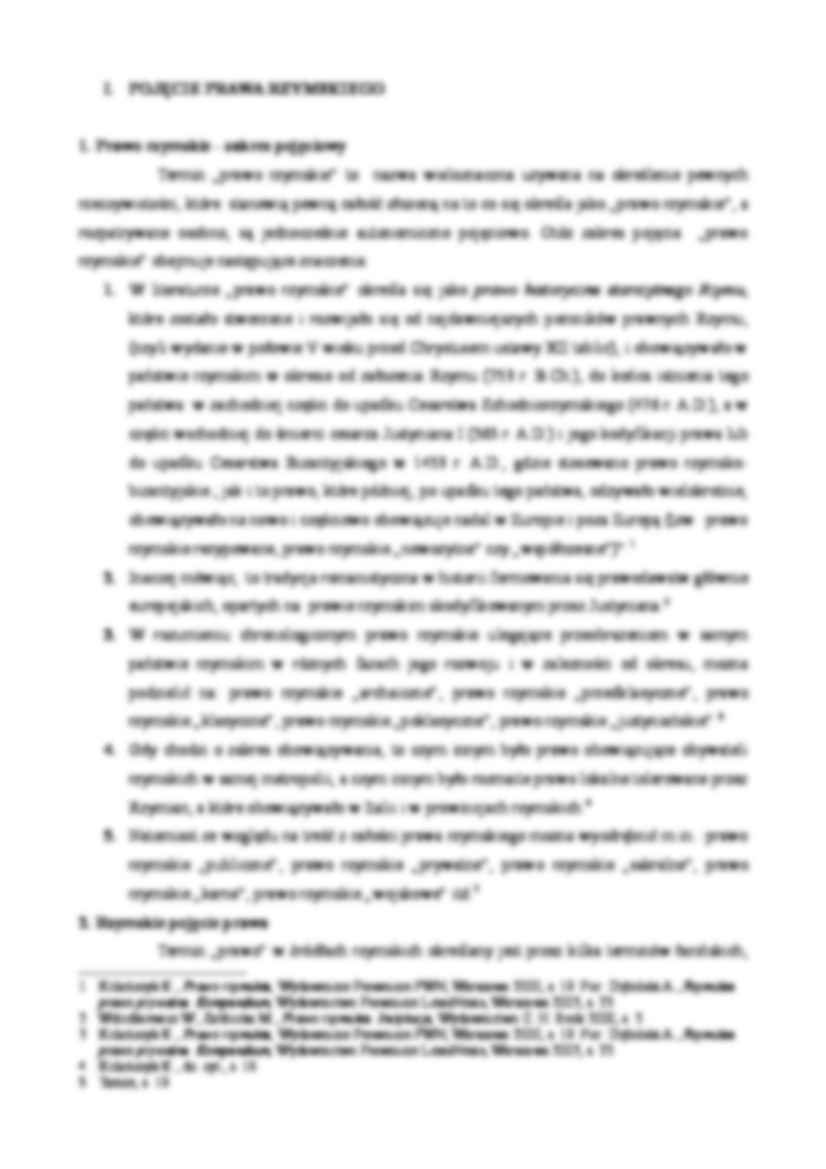 Prawo rzymskie - omówienie  - strona 2