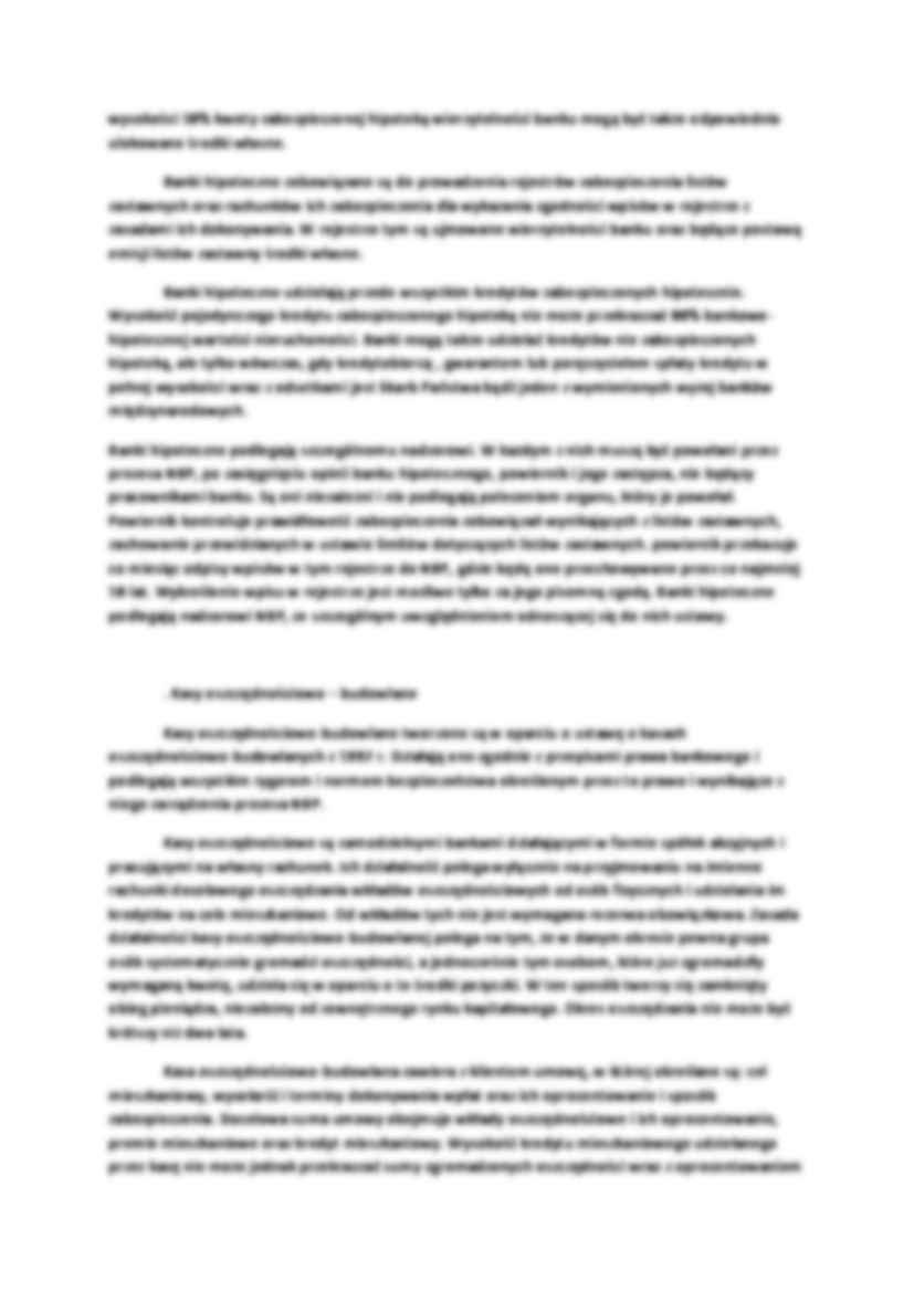 Banki specjalne i instytucje parabankowe - wykład - strona 3