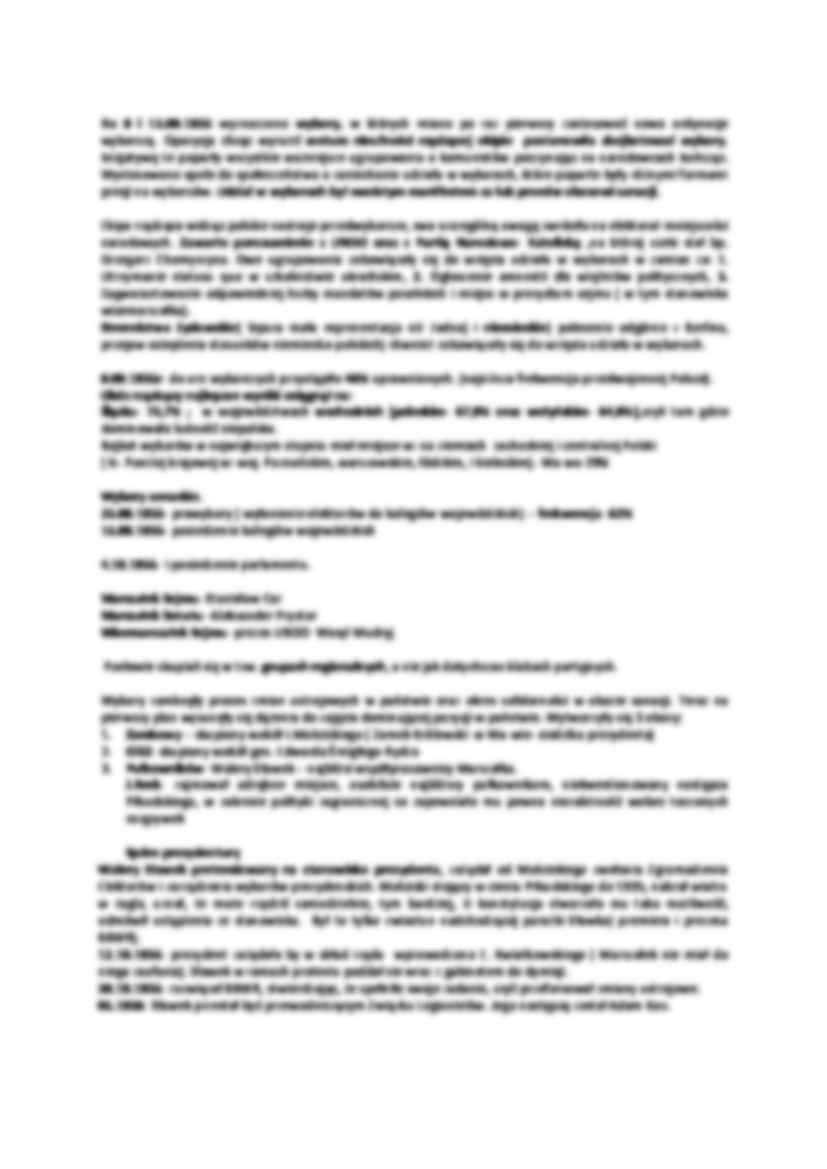 Historia Polski - wykład, 2sem - J. Piłsudski w dziejach II RP. - strona 2