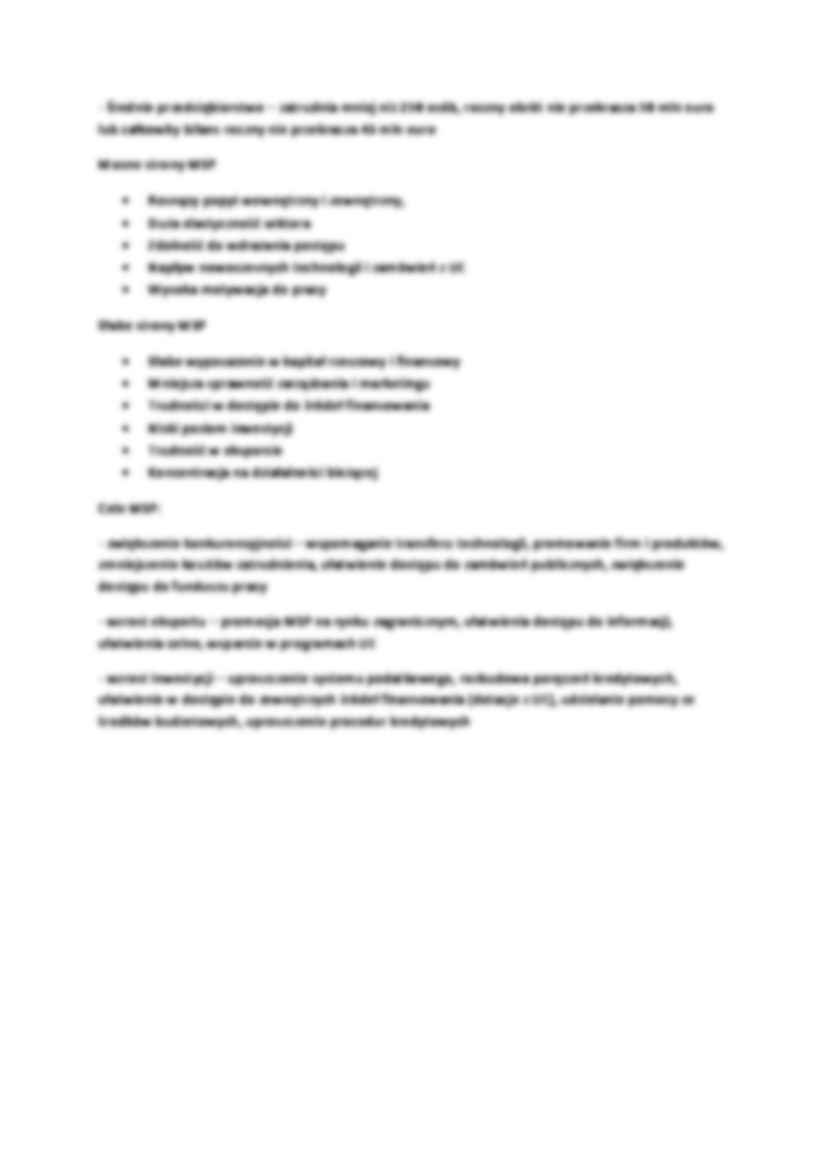 Polityka przemysłowa - wykład - Krajowy Program Reform - strona 3