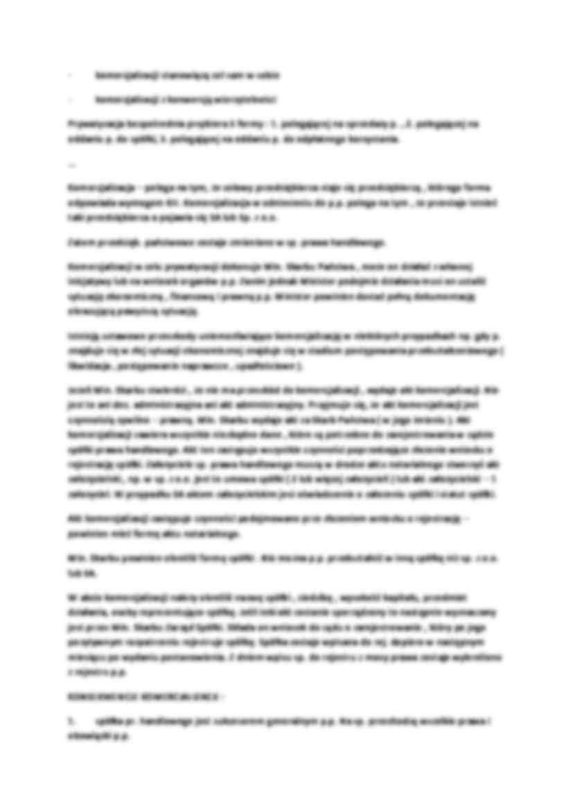 Przekształcenia własnościowe w gospodarce - wykład - strona 3