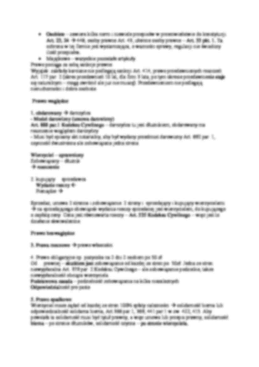 Podstawowy podział prawa - wykład - strona 2