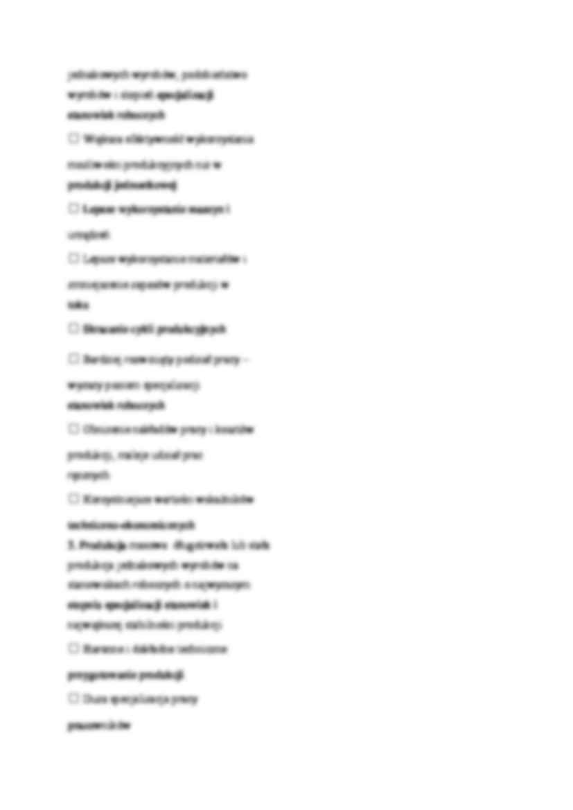 Proces produkcyjny- typy, rodzaje,(sem. IV) - strona 2