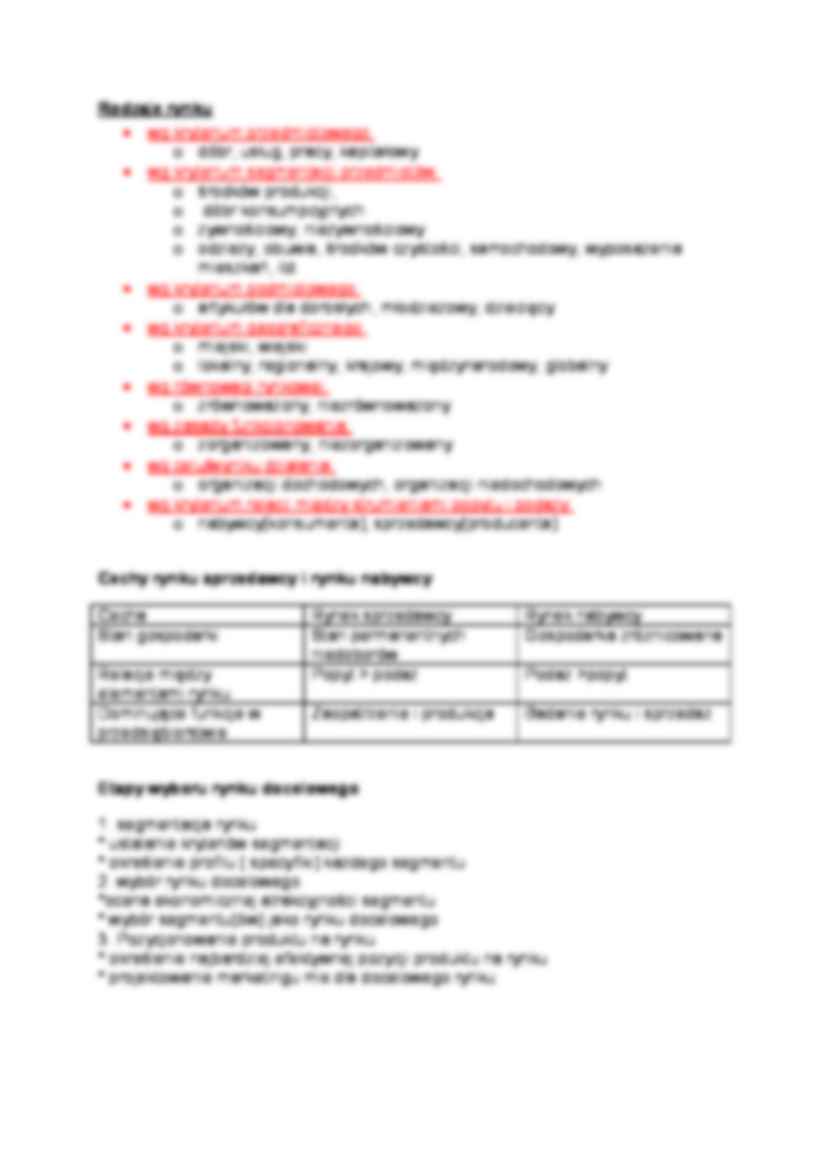 Rynek, (sem IV) - strona 2