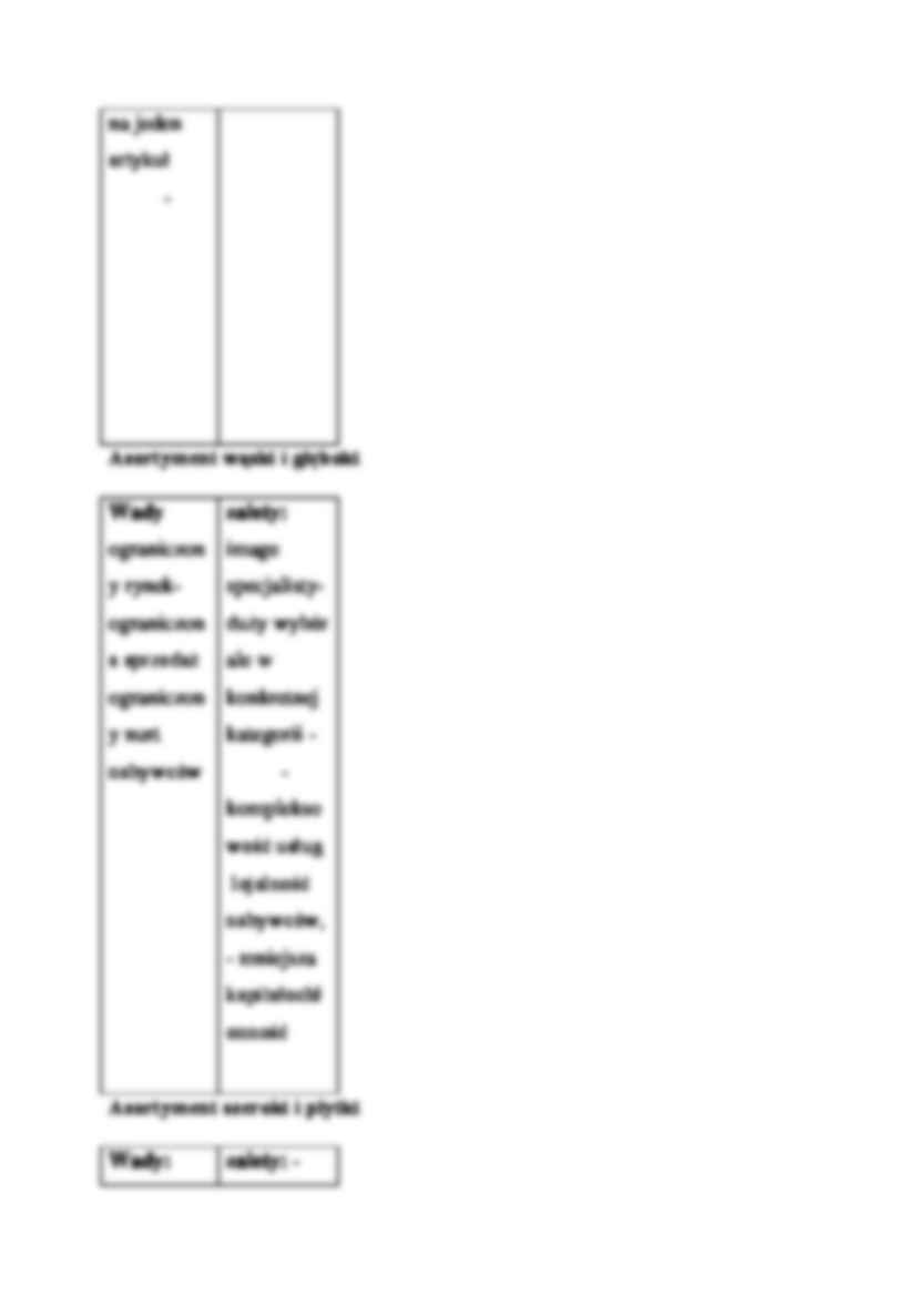 Marketing usług - wykład 8 (sem.VI) - strona 2