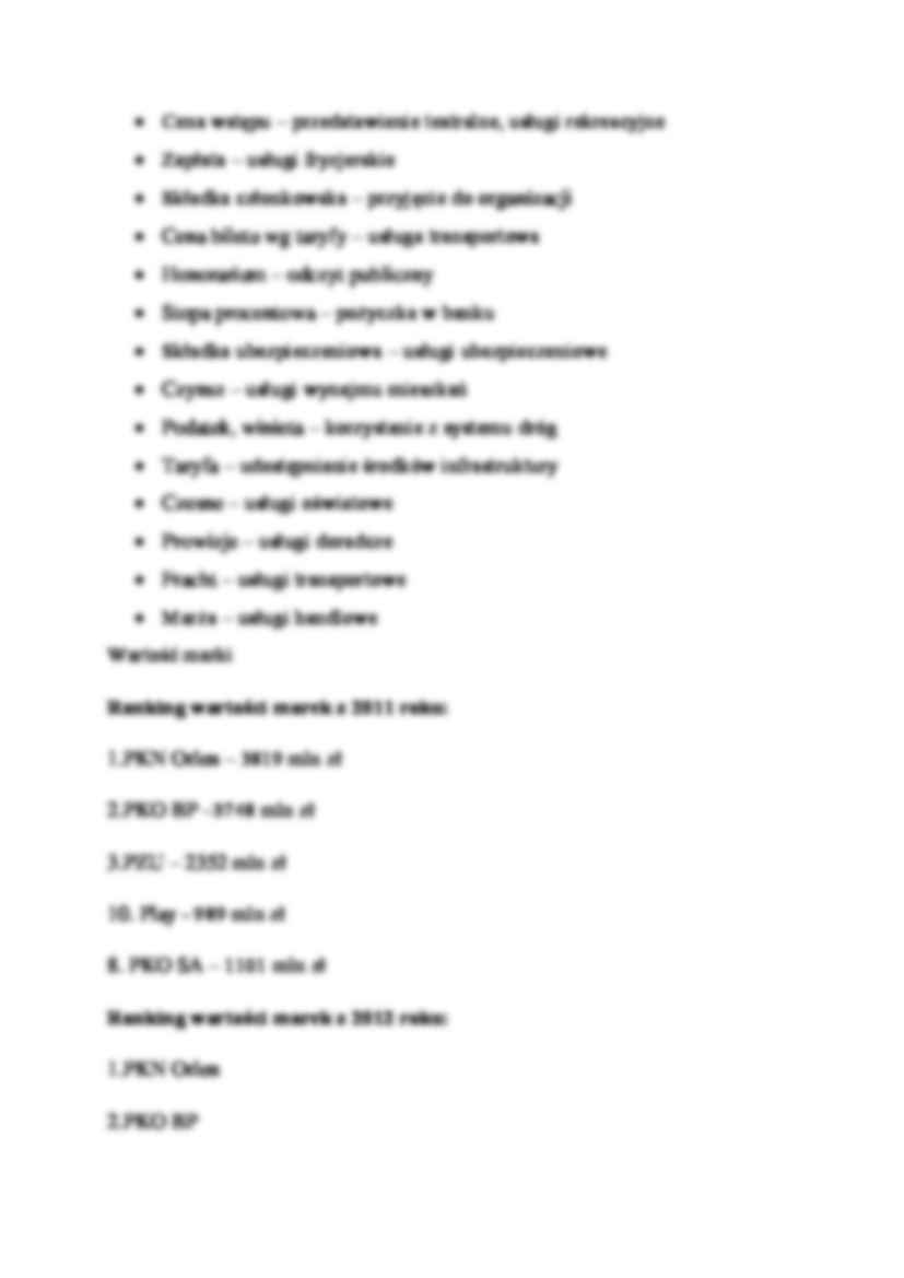 Marketing usług - wykład 13 (sem.VI) - strona 2